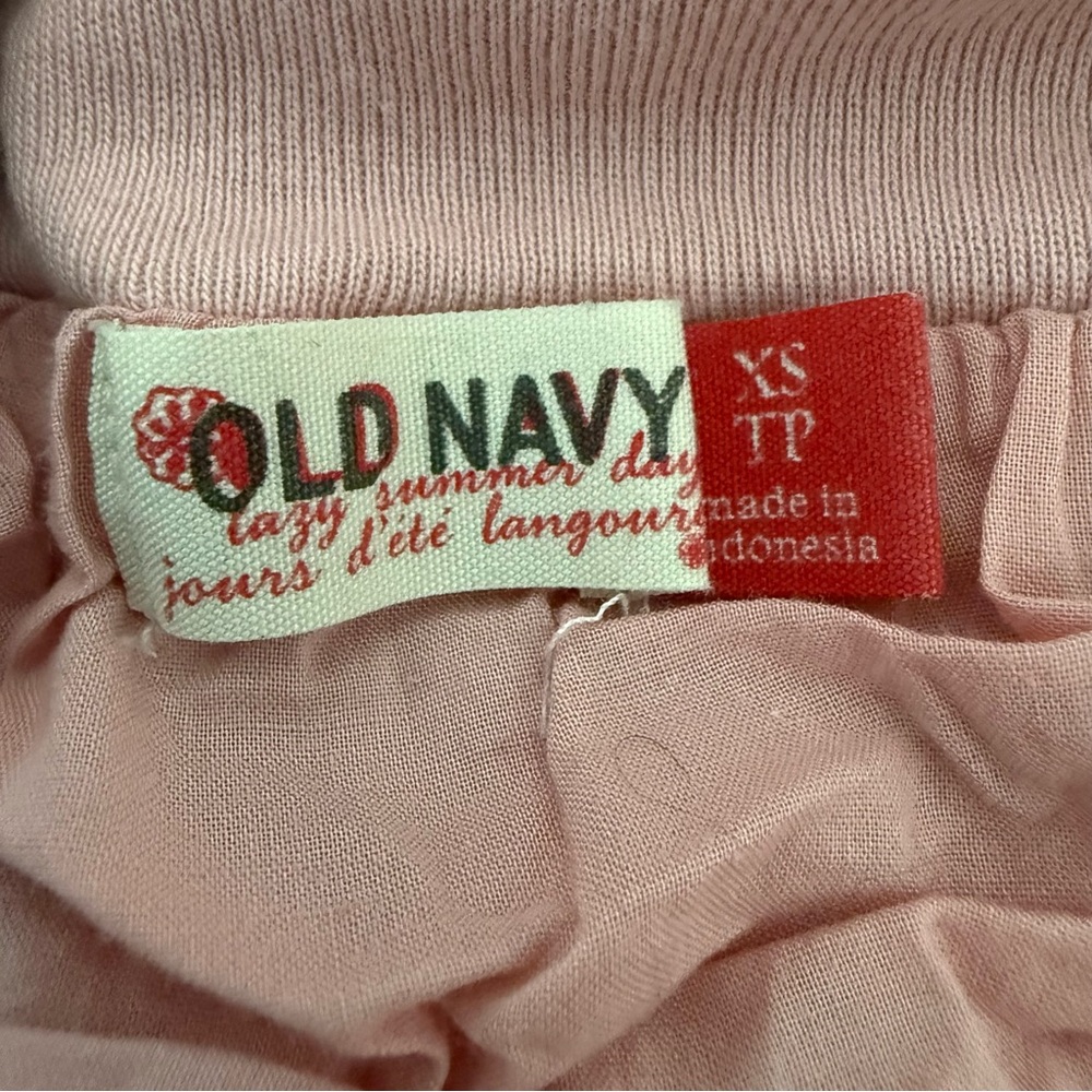 Y2k Old Navy Blush Pink Tiered Mini Skirt - Picture 5 of 7